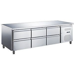 Стол с охлажд.шкафом Hurakan hkn-gn3tn-222